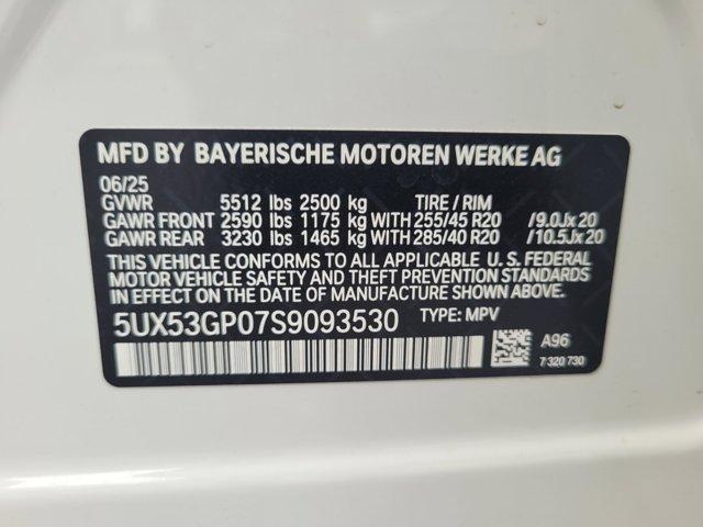 new 2025 BMW X3 car, priced at $56,935