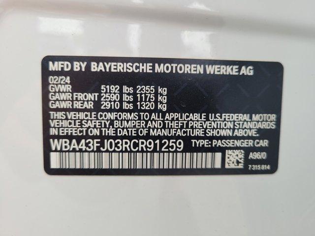 used 2024 BMW 530 car, priced at $52,988