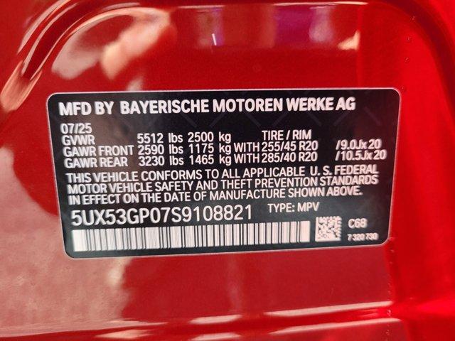 new 2025 BMW X3 car, priced at $57,925