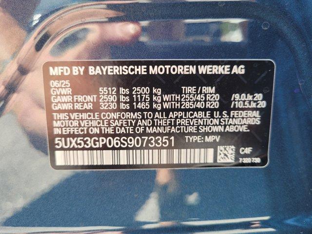 new 2025 BMW X3 car, priced at $53,775