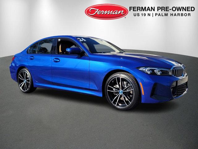 used 2024 BMW 330e car, priced at $42,688