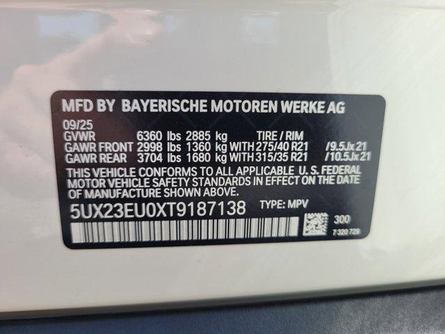 new 2026 BMW X5 car, priced at $79,225