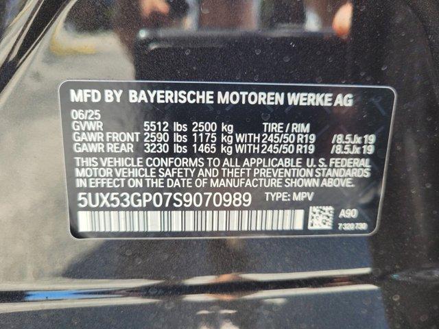 new 2025 BMW X3 car, priced at $53,175