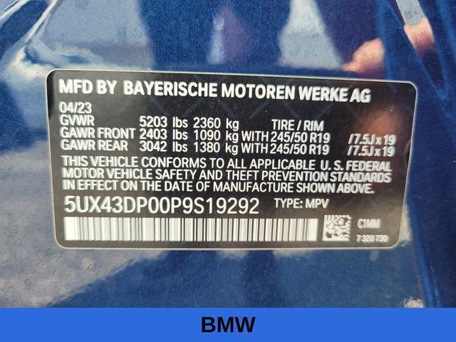 used 2023 BMW X3 car, priced at $36,635