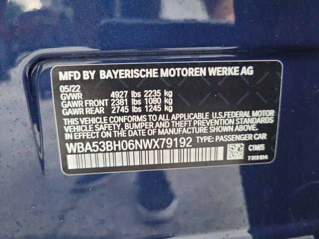 used 2022 BMW 530 car, priced at $37,910