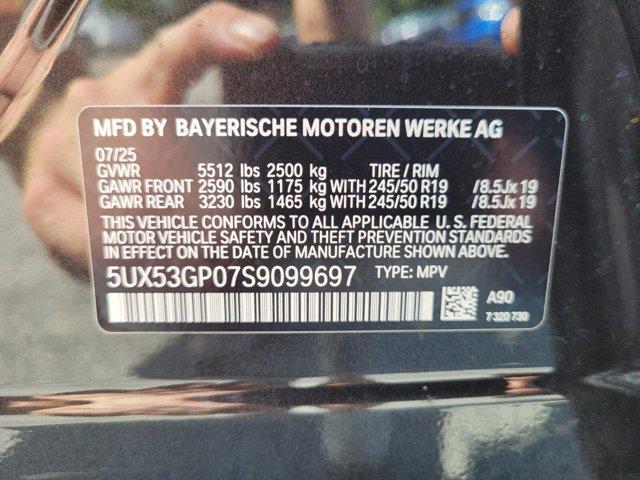 new 2025 BMW X3 car, priced at $53,860