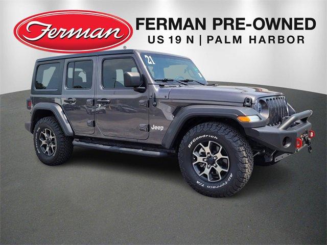 used 2021 Jeep Wrangler car, priced at $28,471
