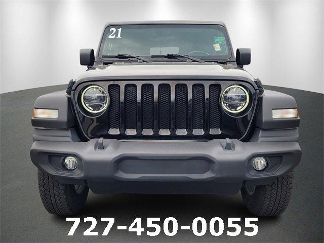 used 2021 Jeep Wrangler car, priced at $32,143