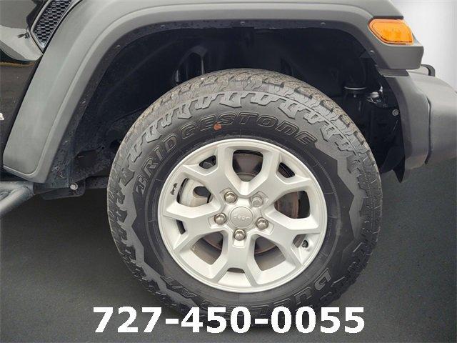 used 2021 Jeep Wrangler car, priced at $32,143