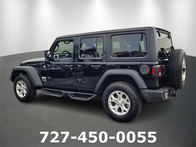used 2021 Jeep Wrangler car, priced at $32,143