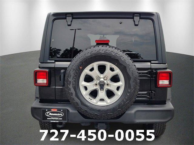 used 2021 Jeep Wrangler car, priced at $32,143