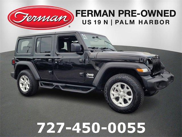 used 2021 Jeep Wrangler car, priced at $32,143