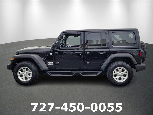used 2021 Jeep Wrangler car, priced at $32,143