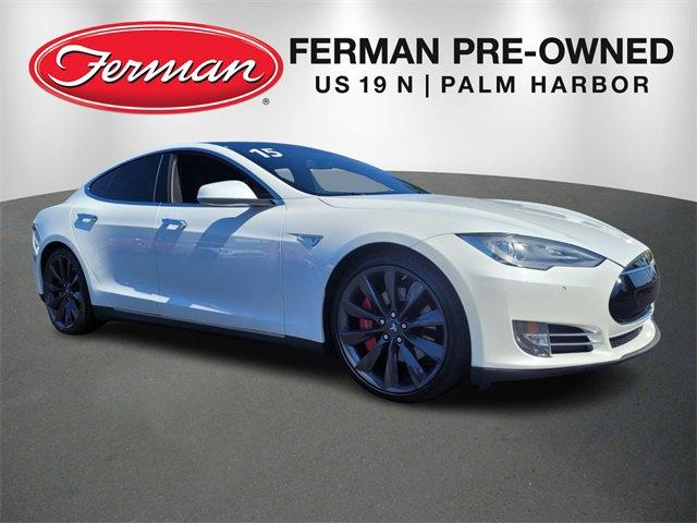 used 2015 Tesla Model S car, priced at $22,188