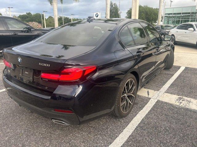 used 2022 BMW 530 car, priced at $41,587