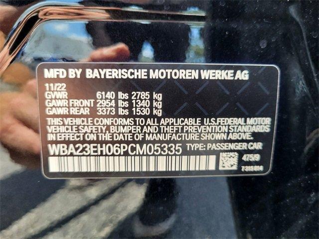 used 2023 BMW 740 car, priced at $75,488