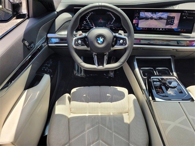 used 2023 BMW 740 car, priced at $75,488