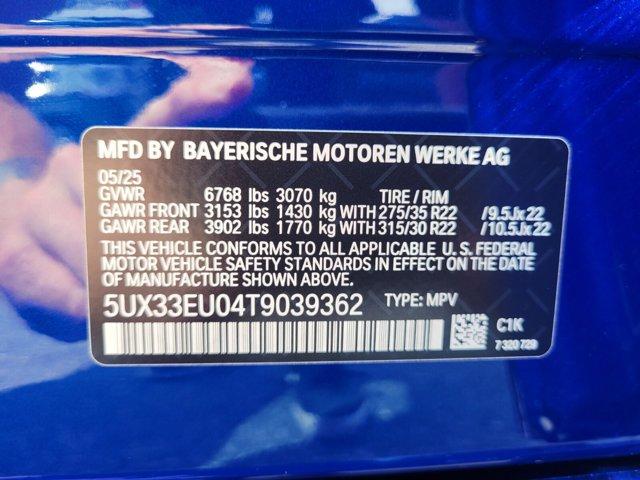 new 2026 BMW X5 car, priced at $108,225