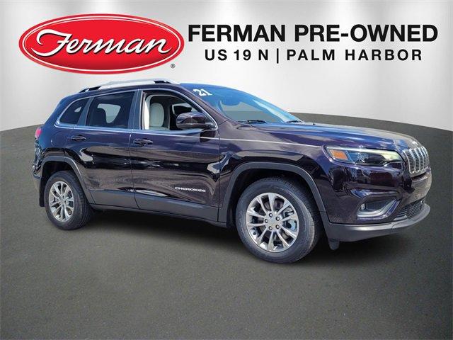 used 2021 Jeep Cherokee car, priced at $20,699