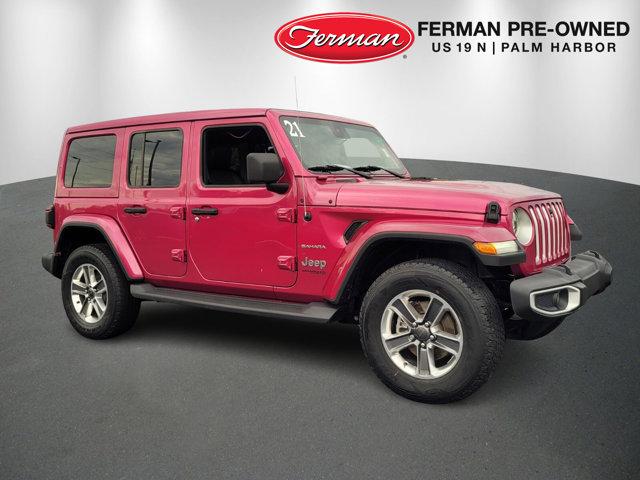 used 2021 Jeep Wrangler car, priced at $33,297