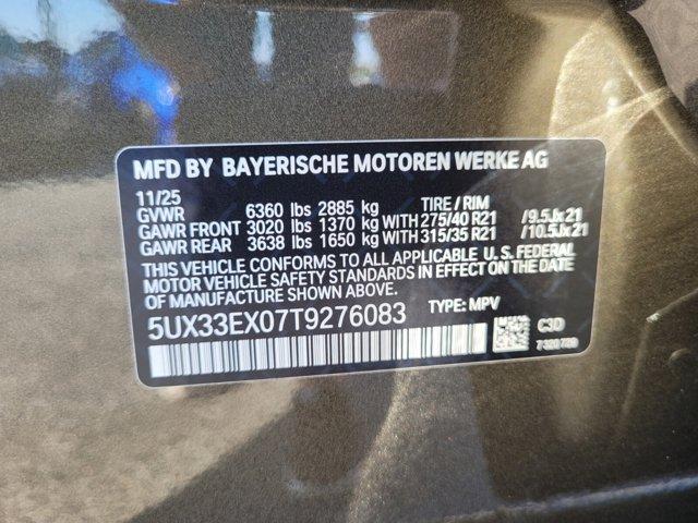 new 2026 BMW X6 car, priced at $85,750