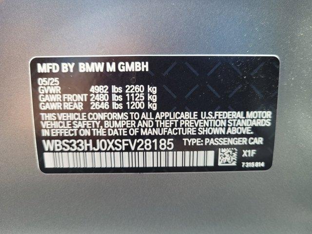 new 2025 BMW M3 car, priced at $103,400