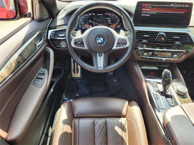 used 2021 BMW M550 car, priced at $59,923