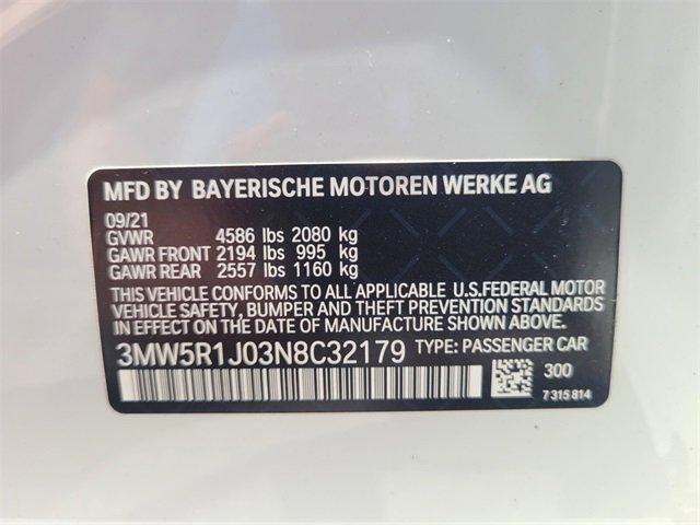 used 2022 BMW 330 car, priced at $31,955