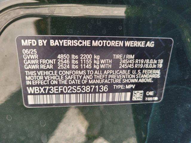 new 2025 BMW X1 car, priced at $47,980