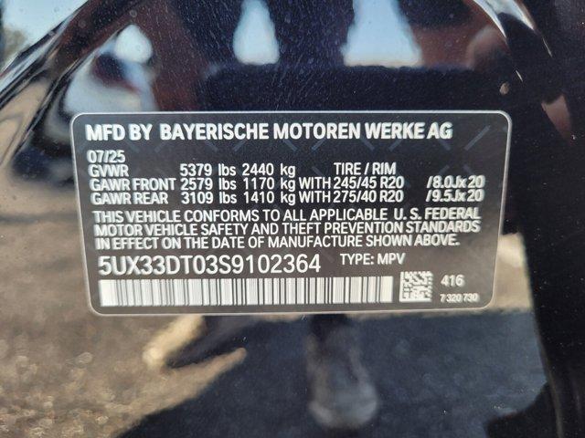 new 2025 BMW X4 car, priced at $62,825