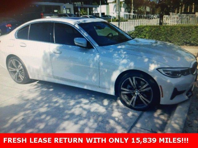 used 2021 BMW 330 car, priced at $36,874