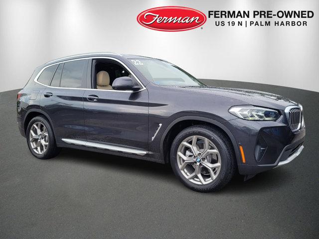 used 2022 BMW X3 car, priced at $29,085