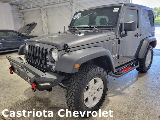 used 2017 Jeep Wrangler car, priced at $21,290