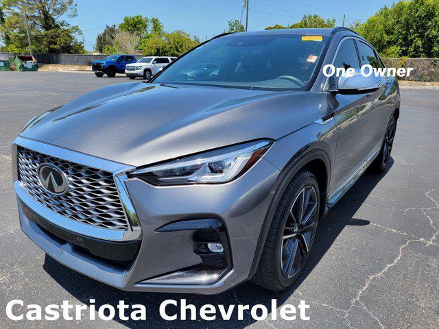 used 2022 INFINITI QX55 car, priced at $31,042