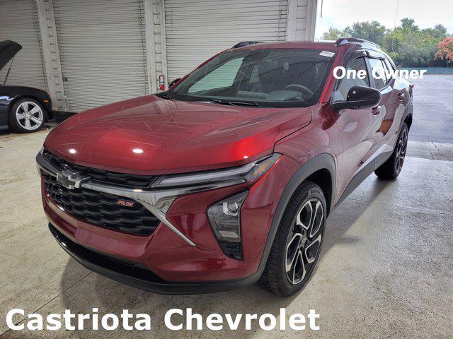 used 2025 Chevrolet Trax car, priced at $24,212