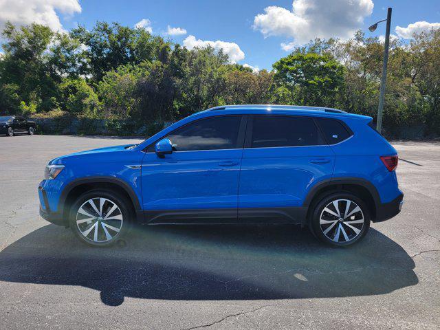 used 2022 Volkswagen Taos car, priced at $16,271