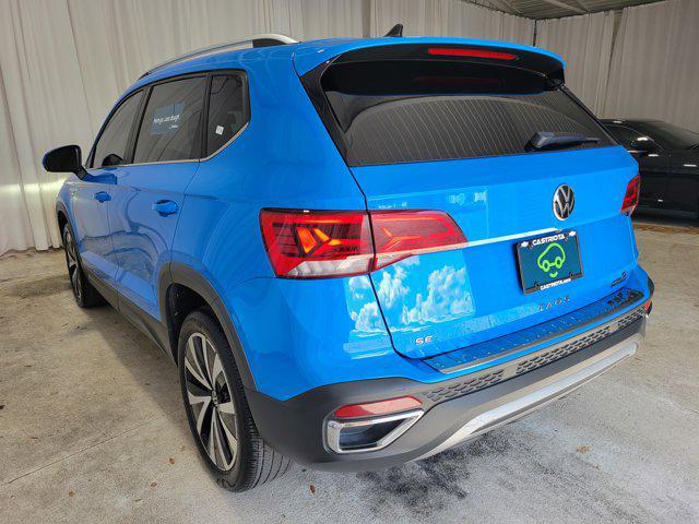 used 2022 Volkswagen Taos car, priced at $16,271