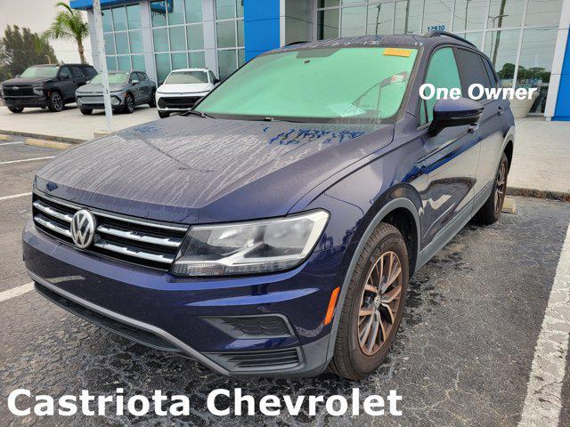 used 2021 Volkswagen Tiguan car, priced at $15,372