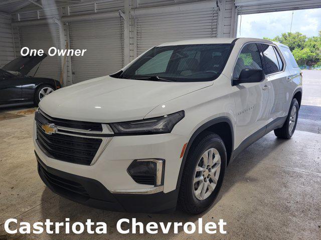 used 2022 Chevrolet Traverse car, priced at $28,368