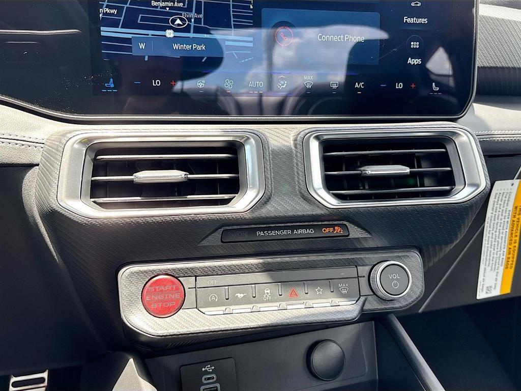 new 2025 Ford Mustang car, priced at $54,845