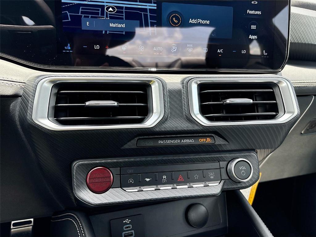 new 2025 Ford Mustang car, priced at $54,510