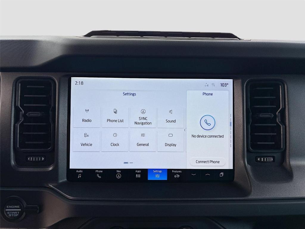 new 2025 Ford Bronco car, priced at $62,140
