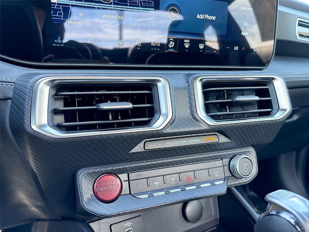 new 2025 Ford Mustang car, priced at $52,670