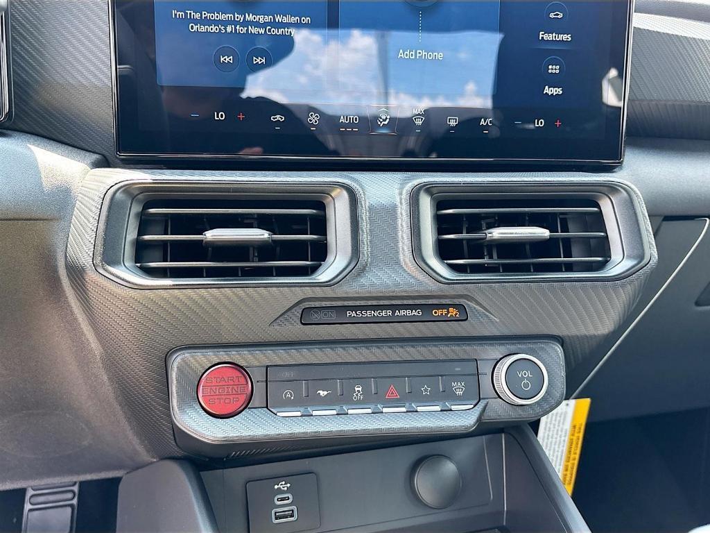 new 2025 Ford Mustang car, priced at $29,415