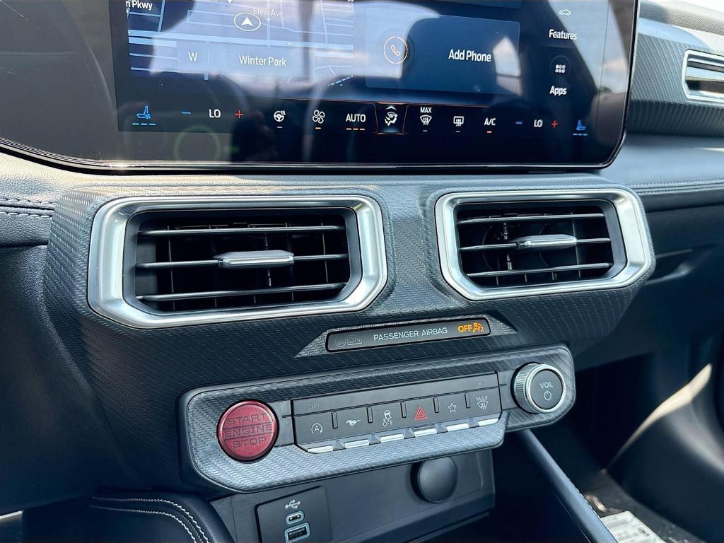 new 2025 Ford Mustang car, priced at $54,320