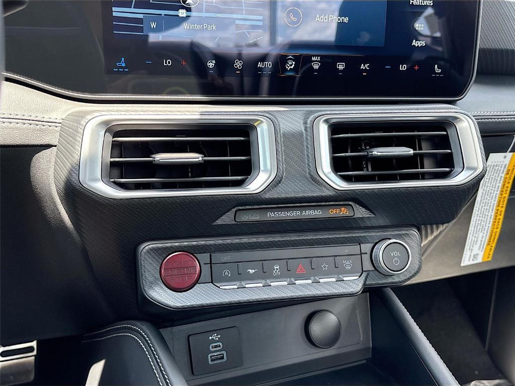 new 2025 Ford Mustang car, priced at $39,138
