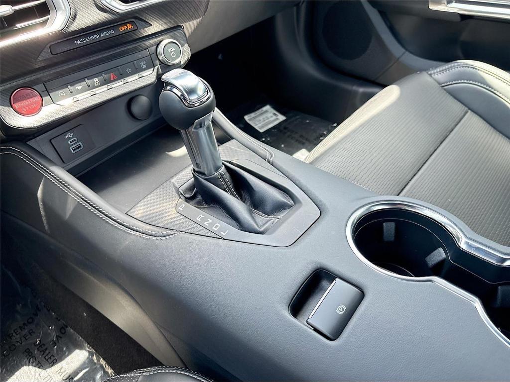 new 2025 Ford Mustang car, priced at $38,443