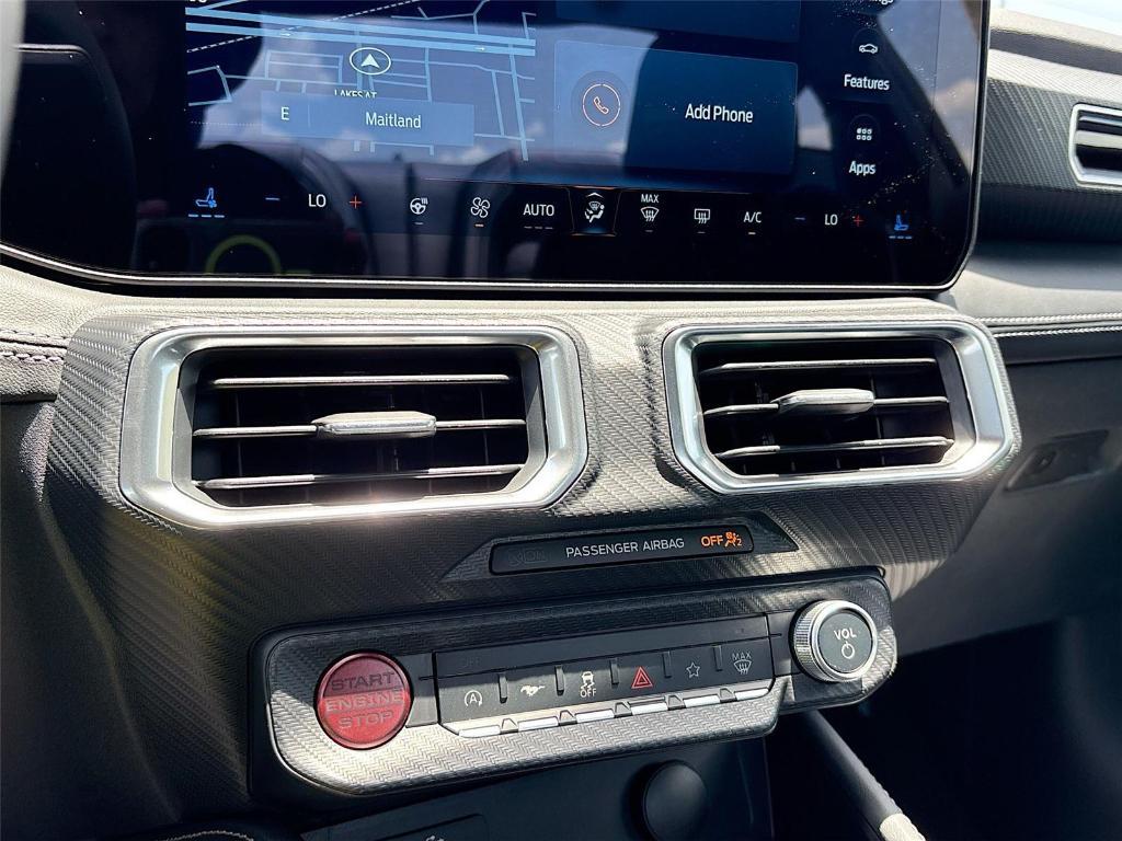 new 2025 Ford Mustang car, priced at $38,443