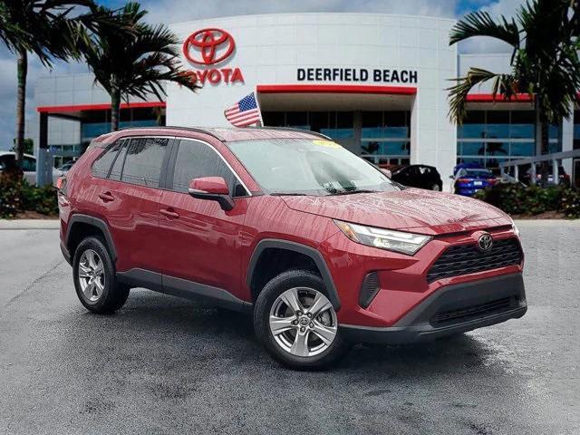 used 2022 Toyota RAV4 car, priced at $24,359