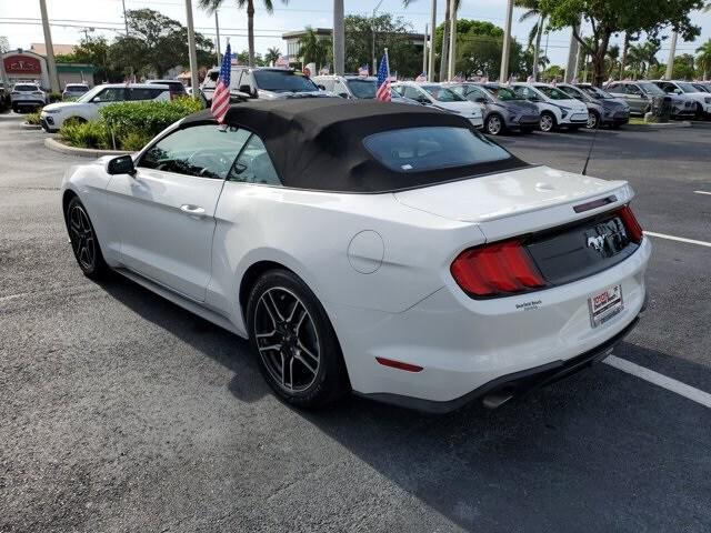 used 2021 Ford Mustang car, priced at $19,681